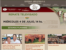 Tablet Screenshot of estebanabelenda.com.ar